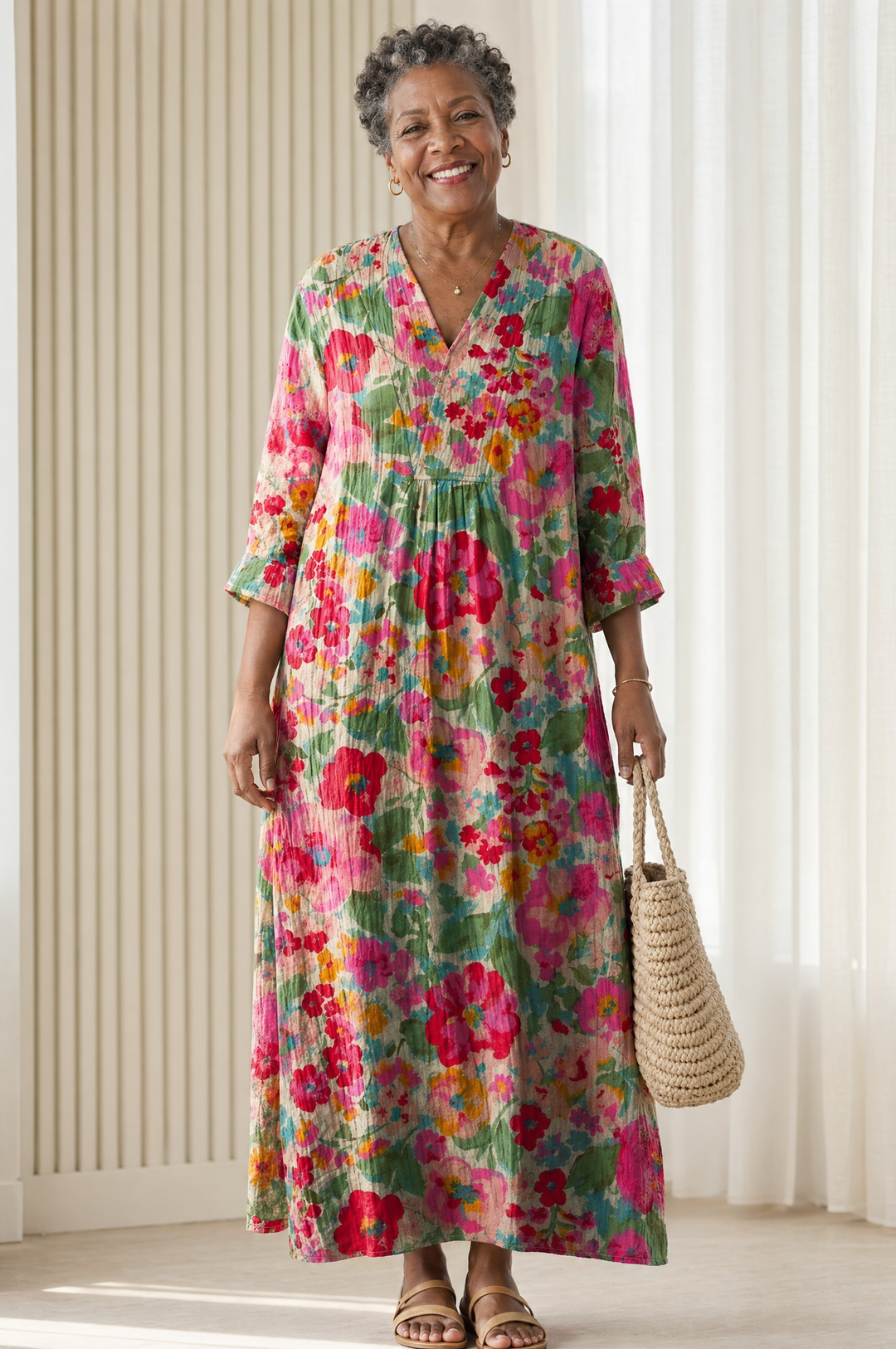 Wildflower Floral Pocket Shift Dress