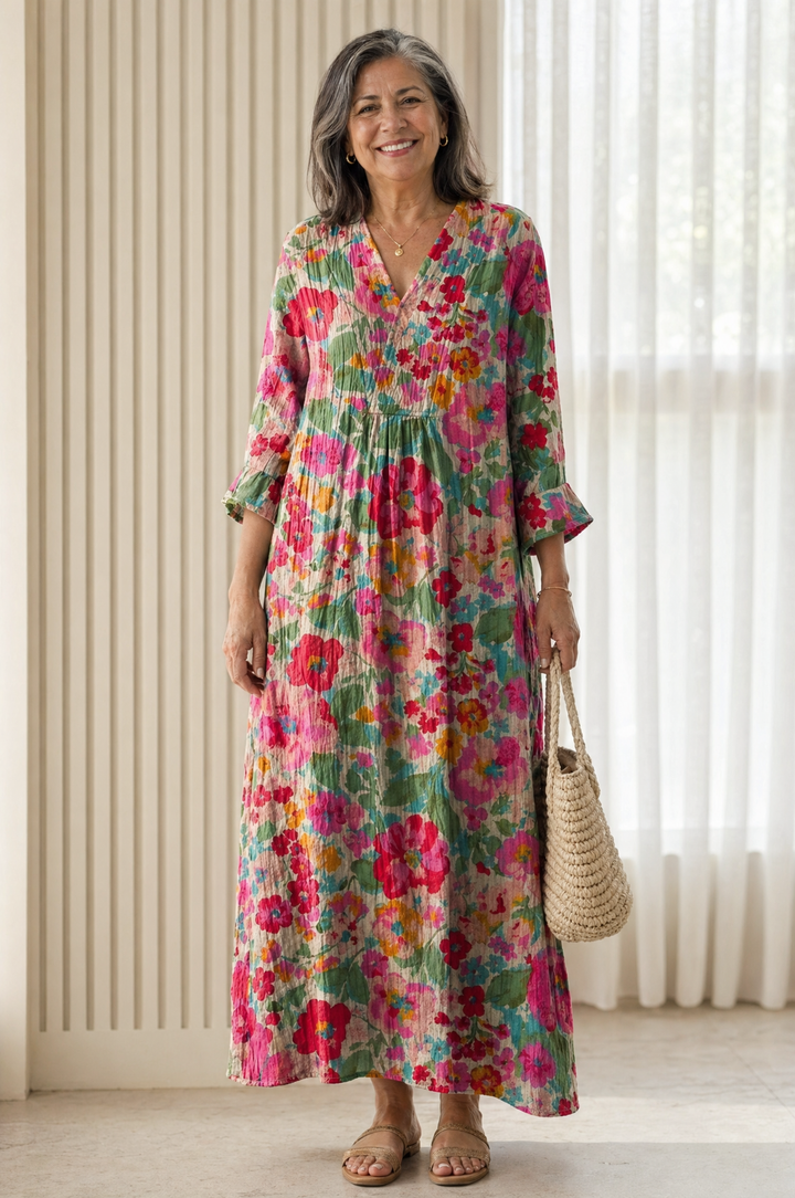 Wildflower Floral Pocket Shift Dress