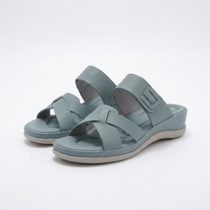 Iris | Cushioned Slip-On Sandals