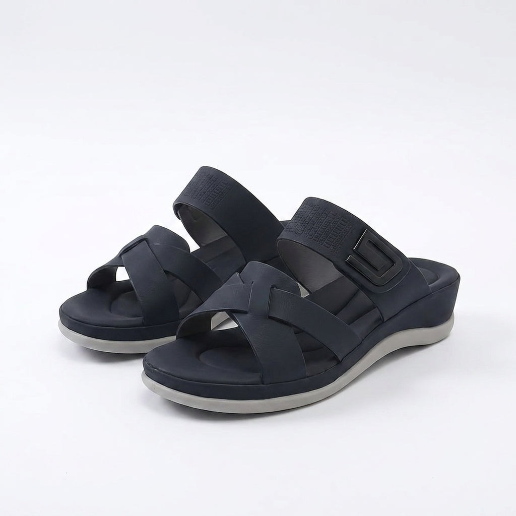 Iris | Cushioned Slip-On Sandals