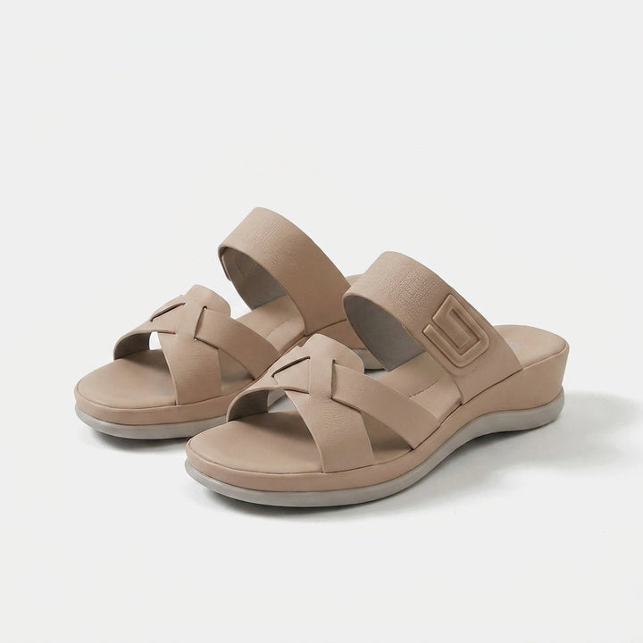 Iris | Cushioned Slip-On Sandals