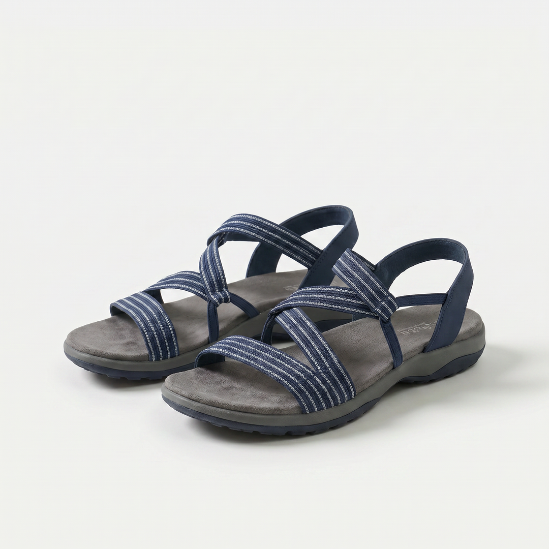 Nyla | Cushioned Strap Sandals