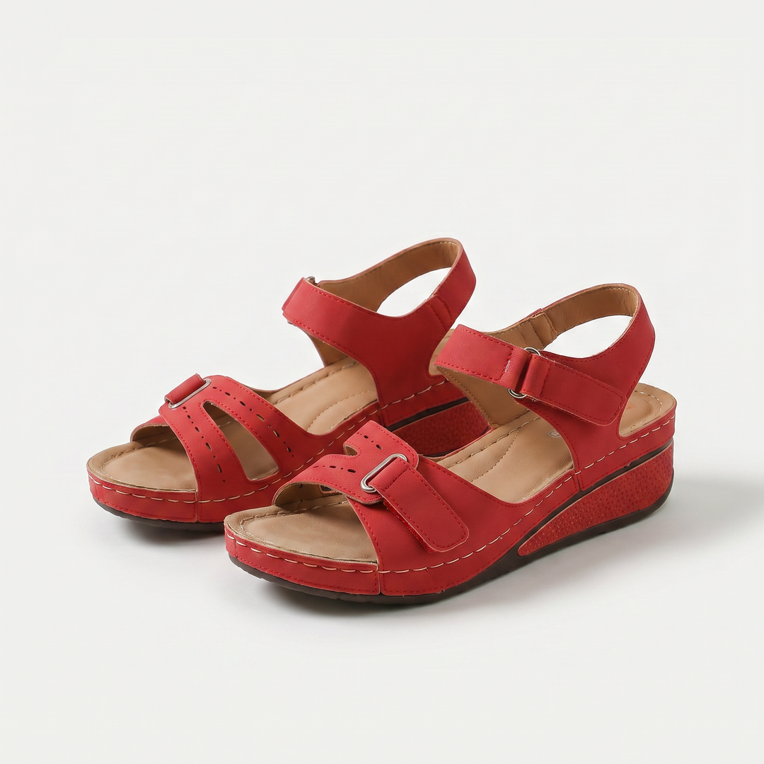 Sandy | Cushioned Wedge Sandals