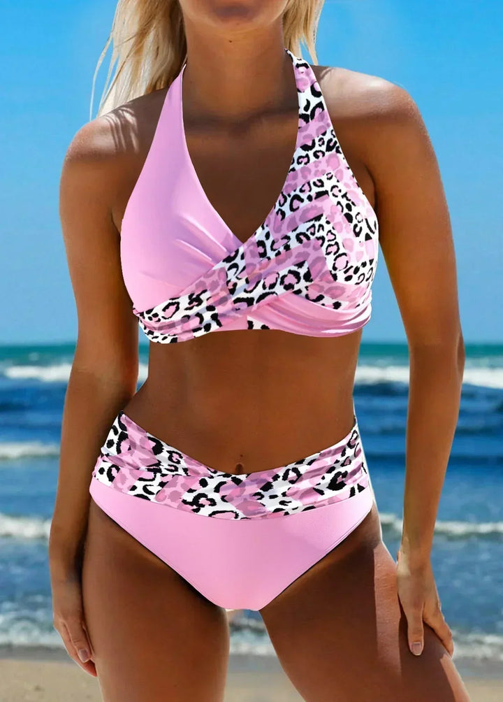 Elnora Cross-Strap Bikini